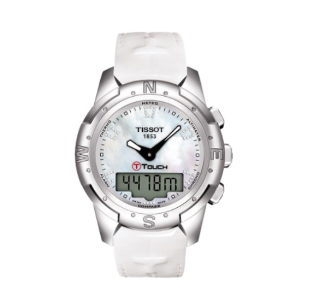 Tissot T-Touch II Mother of Pearl Digital Analog 1